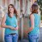 Preview: Fadenkäfer Papierschnittmuster Basic Top Damen 